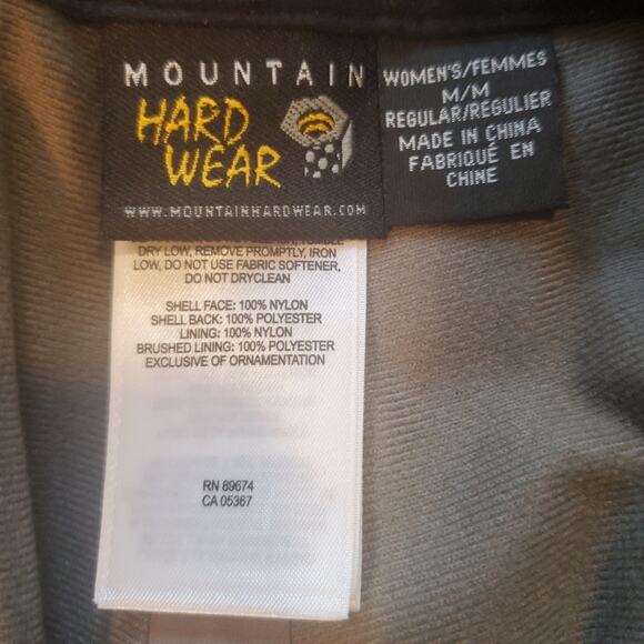 EUC Womens Mountain Hardwear dryQ elite 211 OL4428 ski pants Sz M - 1" hole edge - Picture 3 of 14